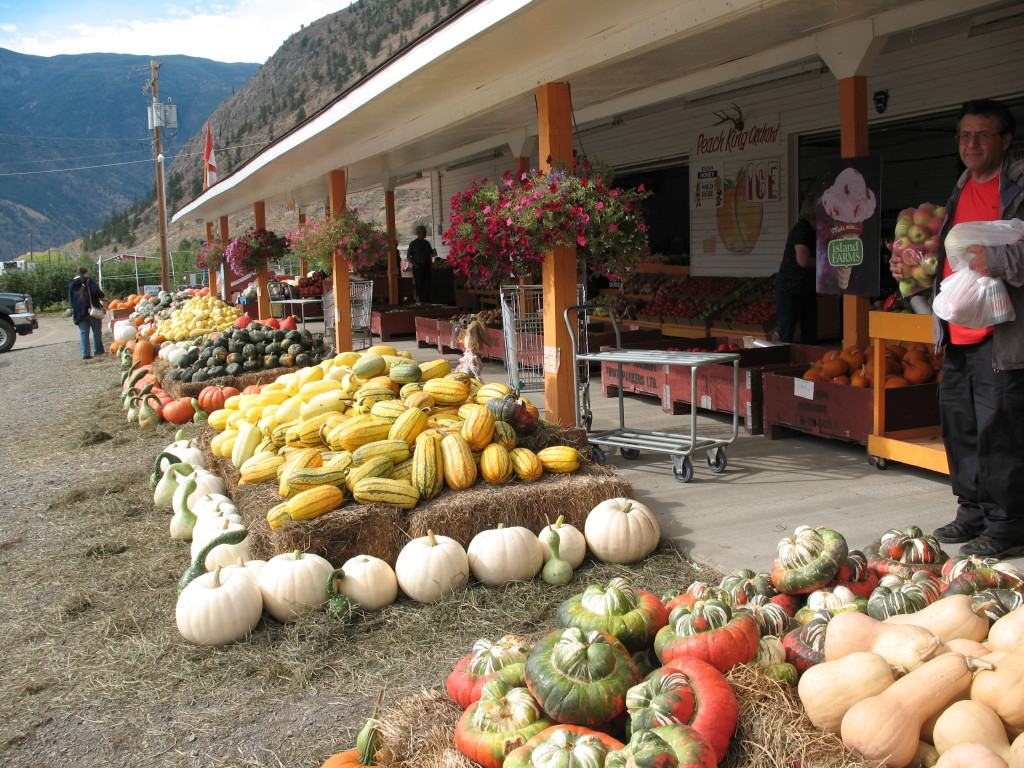 Fruit Stands and Autumn Colours - Living Significantly