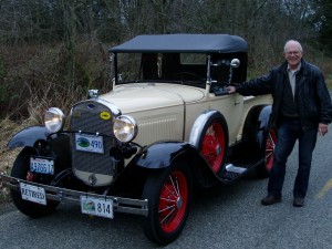 Bill Day & Nellie, his 1930 Model A