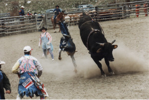 Chopaka Rodeo, photo by permission of Nancy Allison