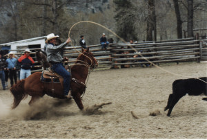 Chopaka Rodeo, photo permission by Nancy Allison