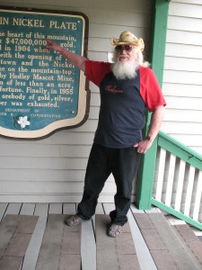 Jim Grey at the Hedley Historical Museum