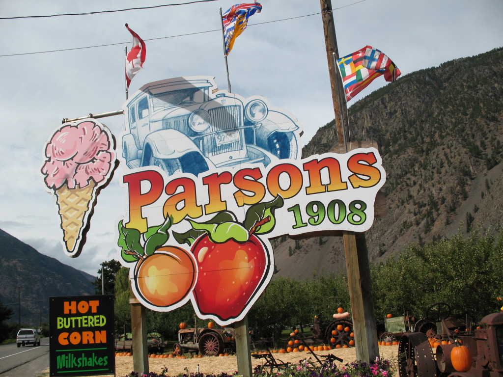 Parsons Fruit Stand has been in Keremeos over 100 years.