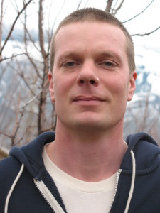 Corey Brown, an organic farmer in Cawston, BC