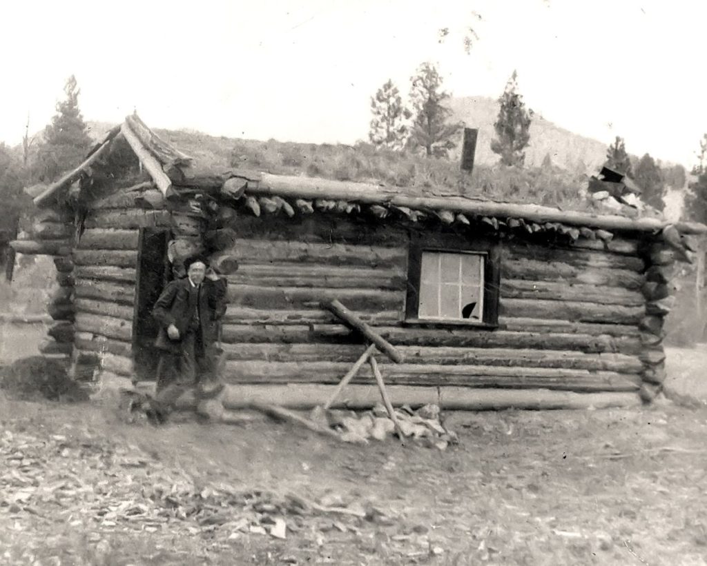 Photo of a cabin of that era (courtesy of Hedley Heritage Museum