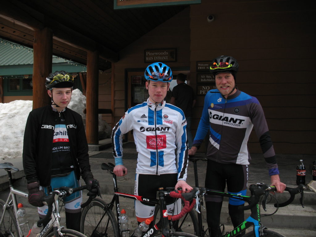 Cyclists At Manning Park